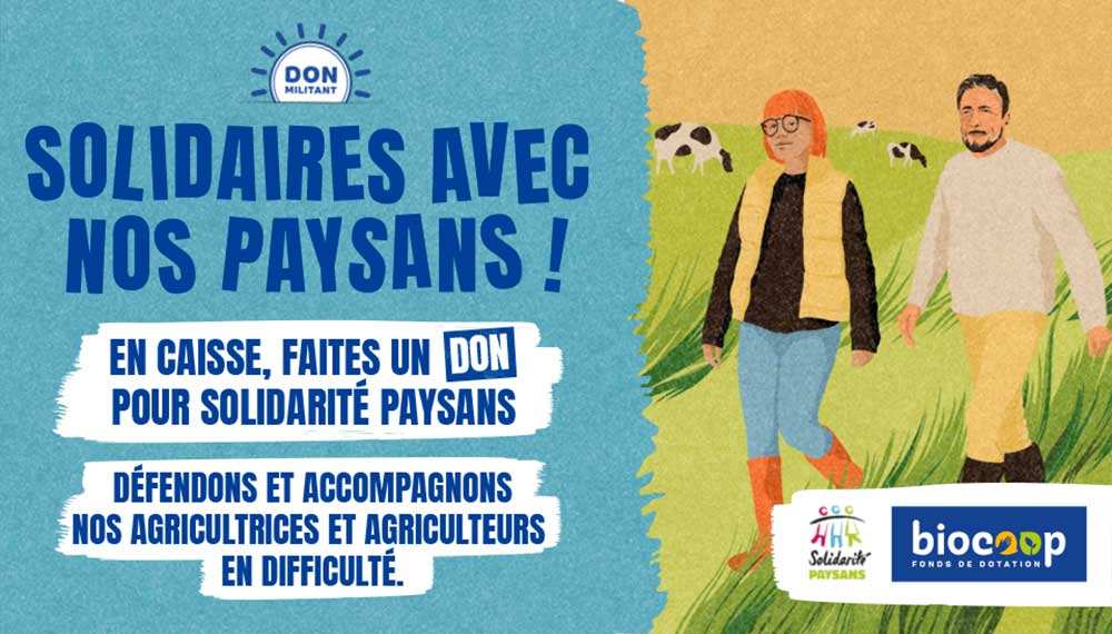 [Animation] Don militant 2025 : Solidarité Paysans