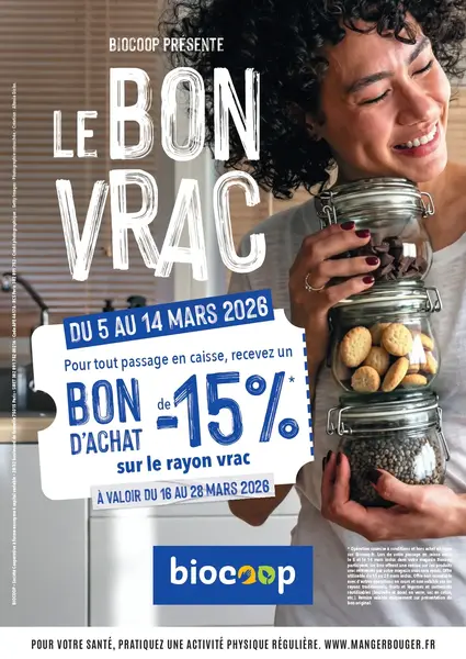 Biocoop présente le bon vrac !